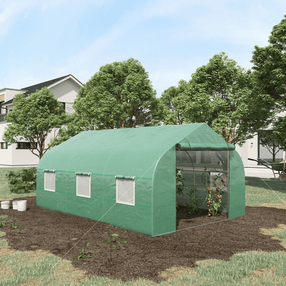 Large Portable Walkin Greenhouse Hot Green House For Plant Gardening Outdoor Garden Tent For AllSea 1