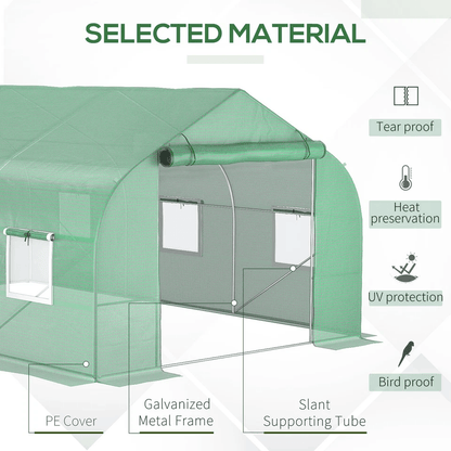 Large Portable Walkin Greenhouse Hot Green House For Plant Gardening Outdoor Garden Tent For AllSea 6