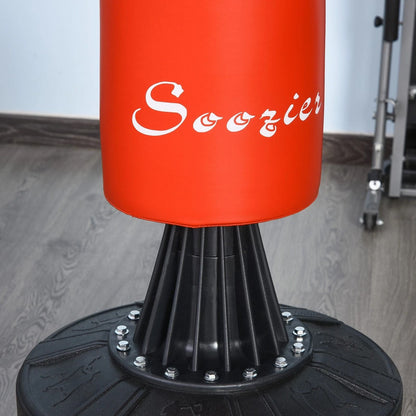 Boxing Punch Bag Stand With Rotating Flexible Arm  Adjustable Speed Ball  WaterSand Fillable Base F 2