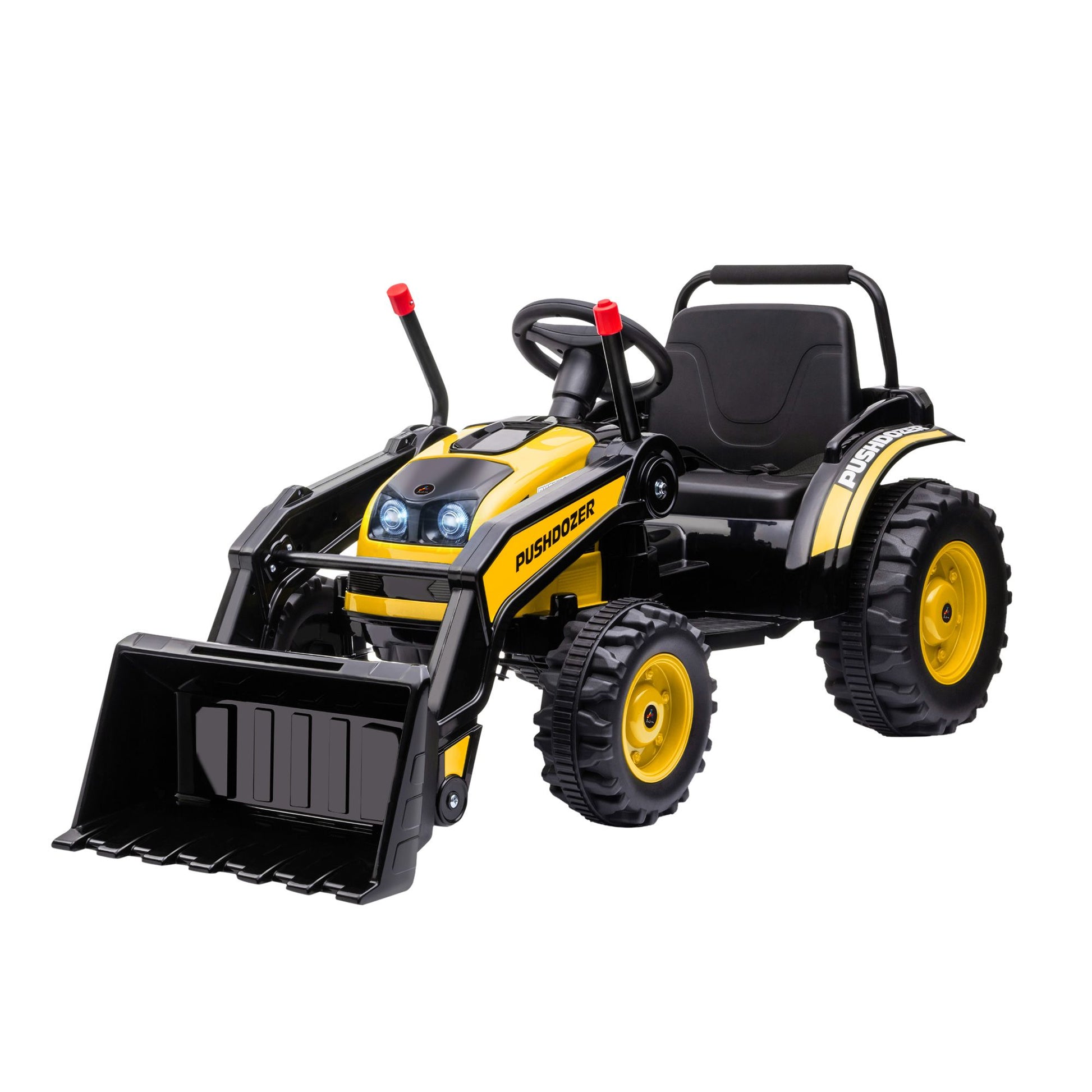 Aosom Kids Digger Ride On Excavator  6V BatteryPowered Tractor With Music  Headlight For Ages 35 6