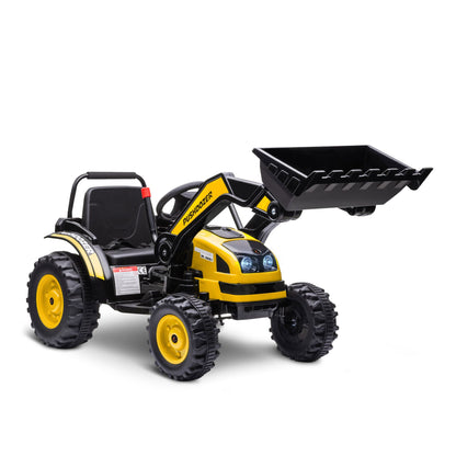 Aosom Kids Digger Ride On Excavator  6V BatteryPowered Tractor With Music  Headlight For Ages 35 1