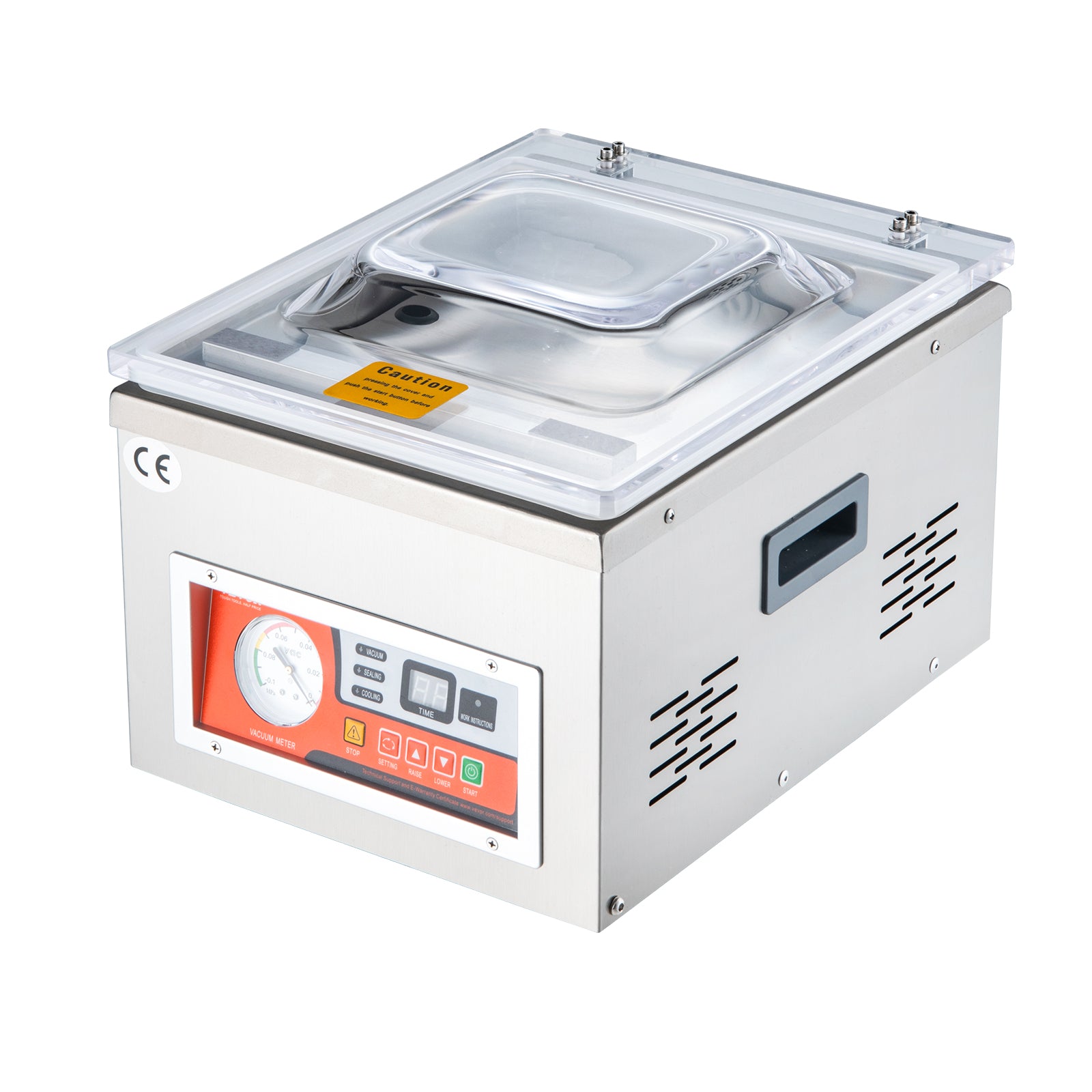 Chamber Vacuum Sealer with Sealing Length, Kitchen Vacuum Packing Machine for Home Wet Foods, Meats & Marinades
