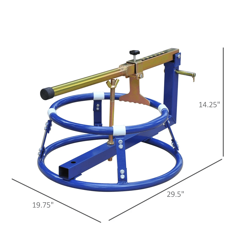 Diameter Portable Motorcycle Tire Changing Stand With Adjustable Height HeavyDuty Motorbike Wheel C 10