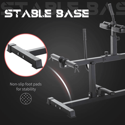 Soozier Seated Calf Raise Machine Heavy Duty Home Gym Strength Training Equipment For Lower Leg Mus 2