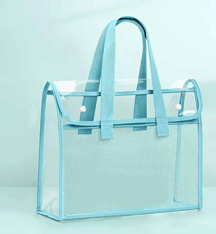 Portable Waterproof File Organizer  Large Capacity Transparent Expanding Document Folder 3