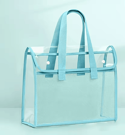 Portable Waterproof File Organizer  Large Capacity Transparent Expanding Document Folder 3