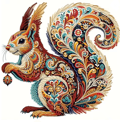 Animal Diamond Painting Kit  DIY Partial Drill Butterfly Rabbit And Cat Art For Adults And Kids 3