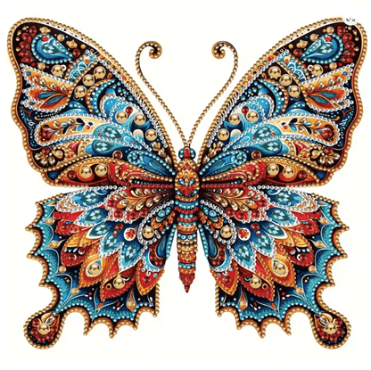 Animal Diamond Painting Kit  DIY Partial Drill Butterfly Rabbit And Cat Art For Adults And Kids 2