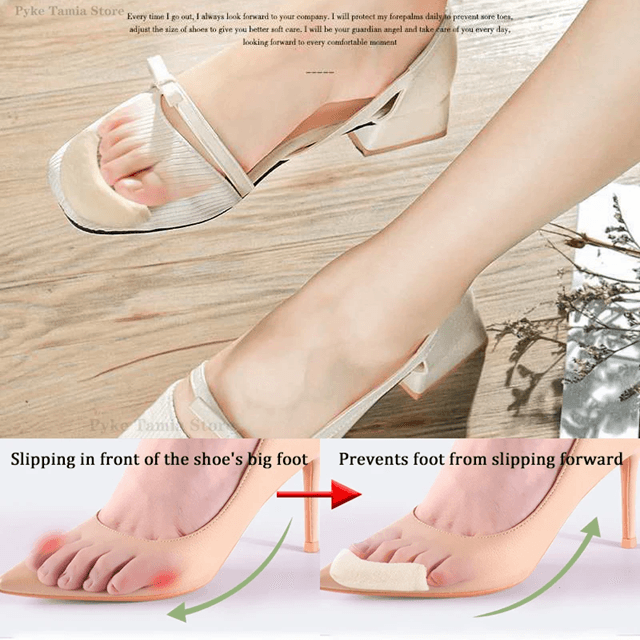 Soft Toe Cushion Inserts  Forefoot Pads For High Heel Pain Relief And Shoe Fit Adjustment 3