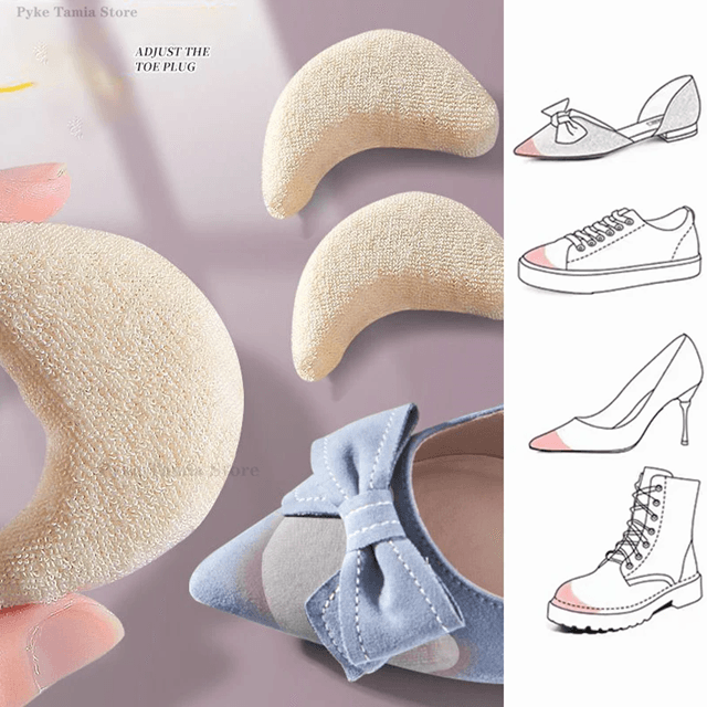 Soft Toe Cushion Inserts  Forefoot Pads For High Heel Pain Relief And Shoe Fit Adjustment 5