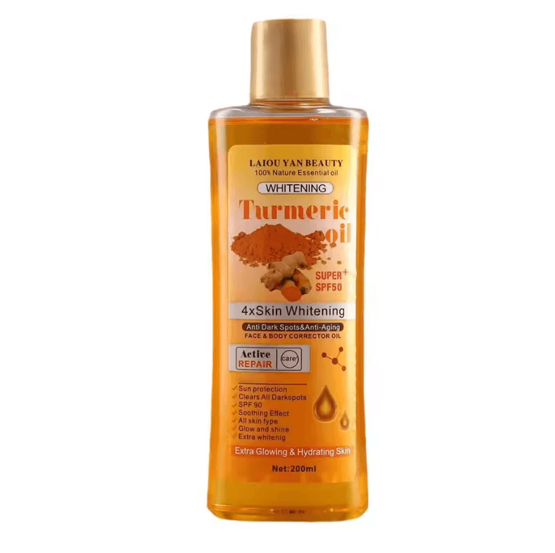 Turmeric Essential Oil Massage  Skincare Blend  Brightening Body And Face Oil For Radiance And Rene 7