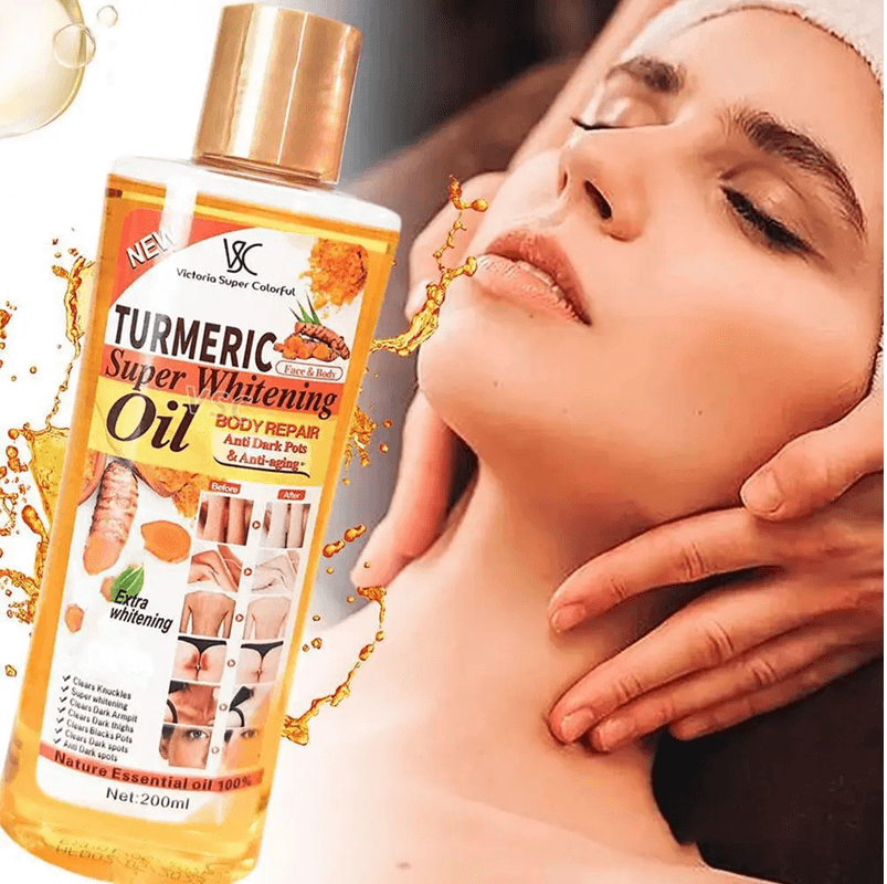 Turmeric Essential Oil Massage  Skincare Blend  Brightening Body And Face Oil For Radiance And Rene 2