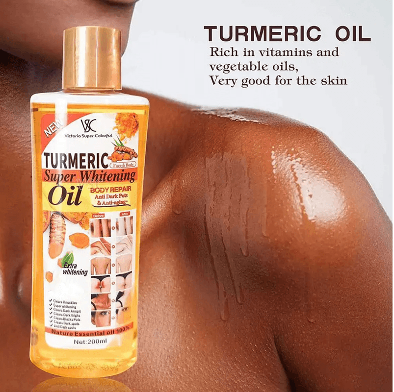 Turmeric Essential Oil Massage  Skincare Blend  Brightening Body And Face Oil For Radiance And Rene 3