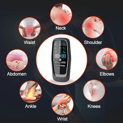 TENS And EMS Muscle Stimulator  Digital Therapy Massager For Pain Relief Recovery And Slimming Supp 2