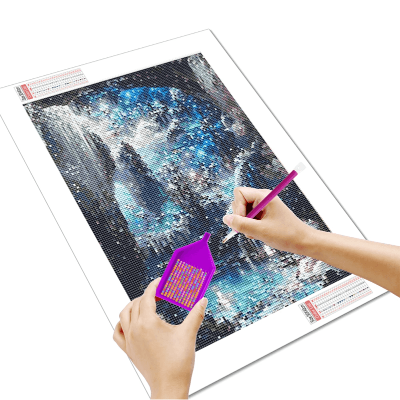 5D FullRound Landscape Diamond Painting Kit  Fantasy Mosaic Art 1