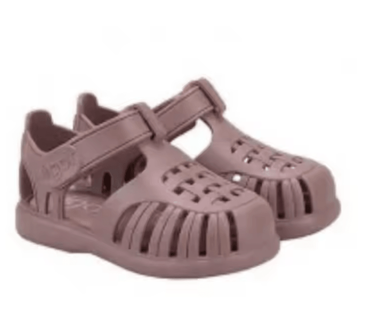 Classic Roman Kids Sandals  Solid Color Summer Beach Shoes For Boys And Girls 7