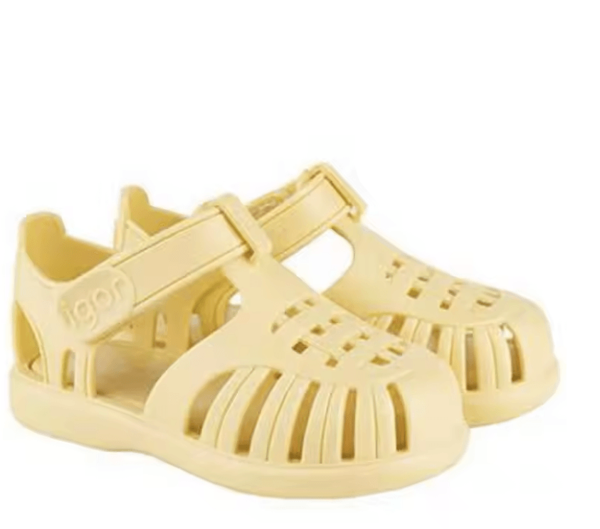 Classic Roman Kids Sandals  Solid Color Summer Beach Shoes For Boys And Girls 4