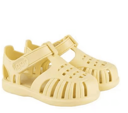 Classic Roman Kids Sandals  Solid Color Summer Beach Shoes For Boys And Girls 4