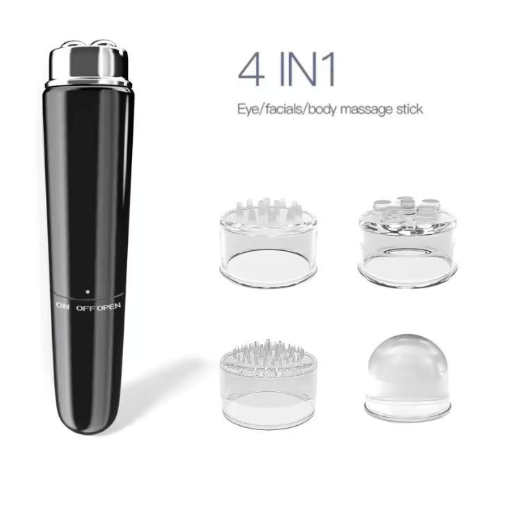 4 In 1 Electric Facial Massager Micro Vibration Eye Beauty Instrument For Relax Eye Dark Circles Ey 4