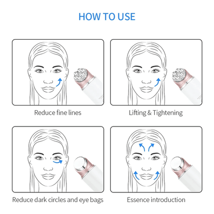 Multifunction LED Photon EMS Facial Massager Anti Wrinkle Spa Device 3