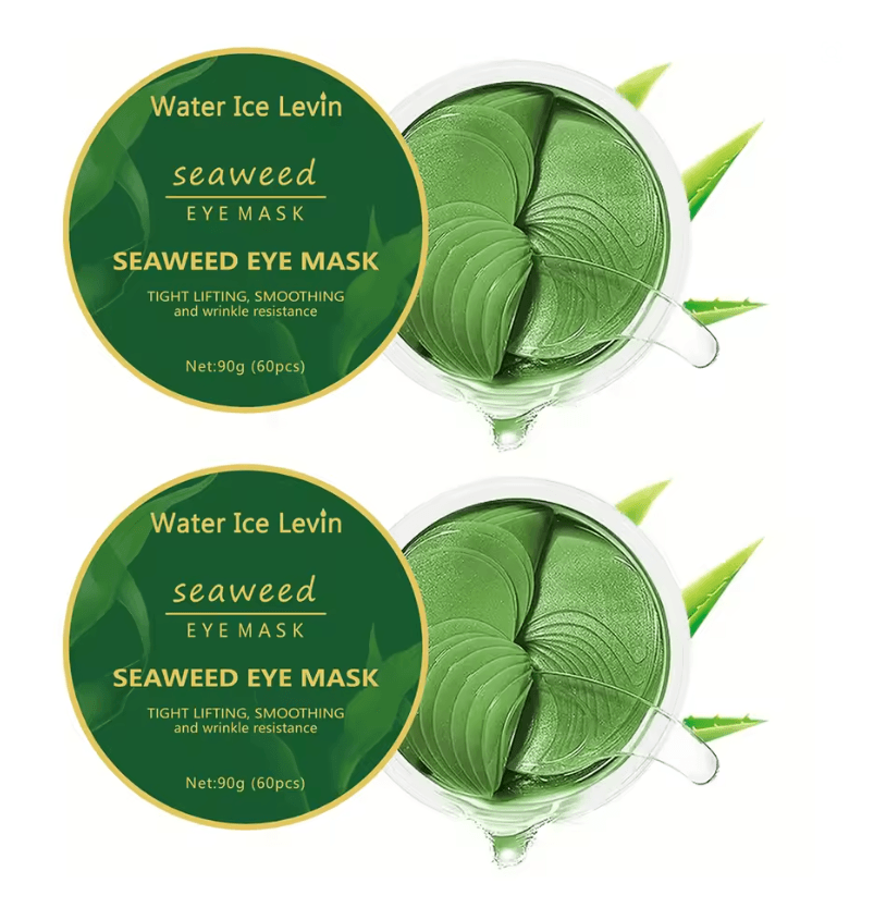 60 Piece Collagen Eye Patch Seaweed Under Eye Mask For Dark Circles And Hydration 6