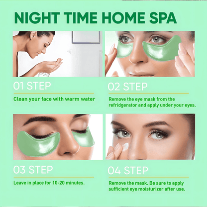 60 Piece Collagen Eye Patch Seaweed Under Eye Mask For Dark Circles And Hydration 5