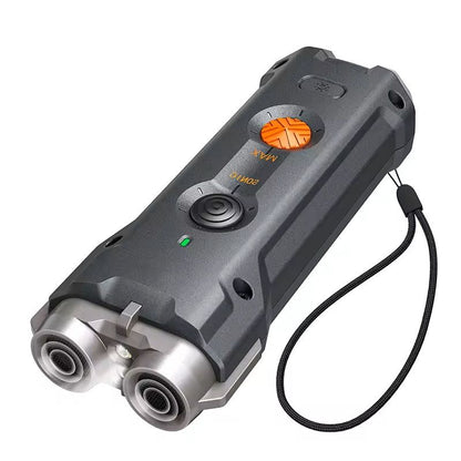 Ultrasonic Dog Repeller With LED Flashlight And AntiBark Alarm 5