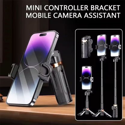 Mini Bluetooth Selfie Stick With Tripod And Remote Control 2