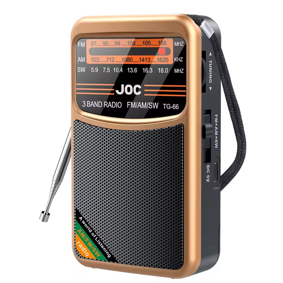 Rechargeable Pocket Radio With FM AM SW And HD Display 7