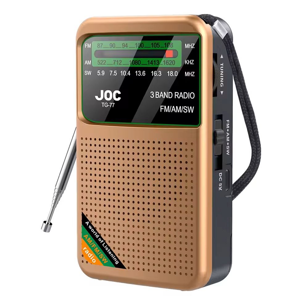 Rechargeable Pocket Radio With FM AM SW And HD Display 5