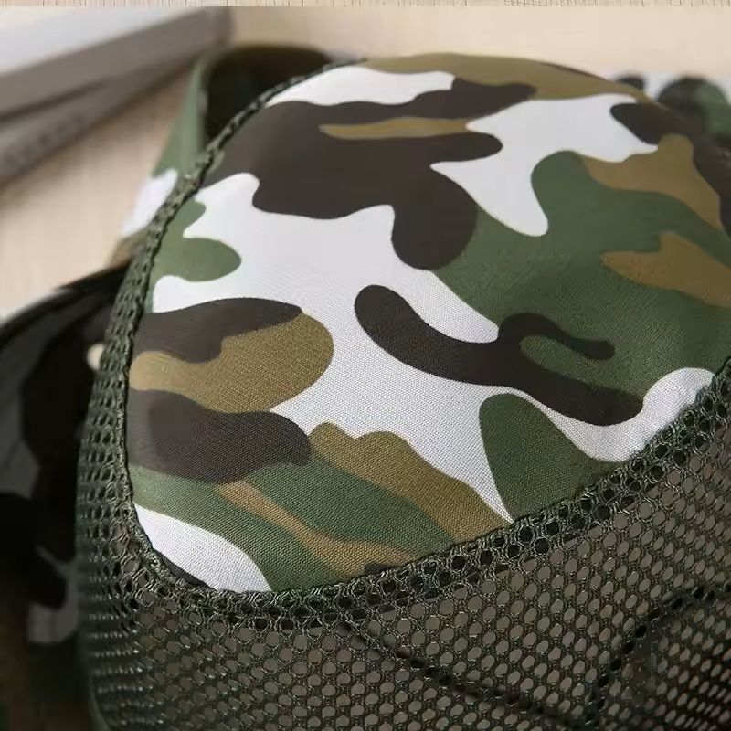 Breathable Outdoor Bucket Hat With Mesh For Sun Protection 2