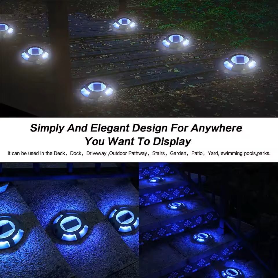 Outdoor Solar LED Deck And Pathway Light 3