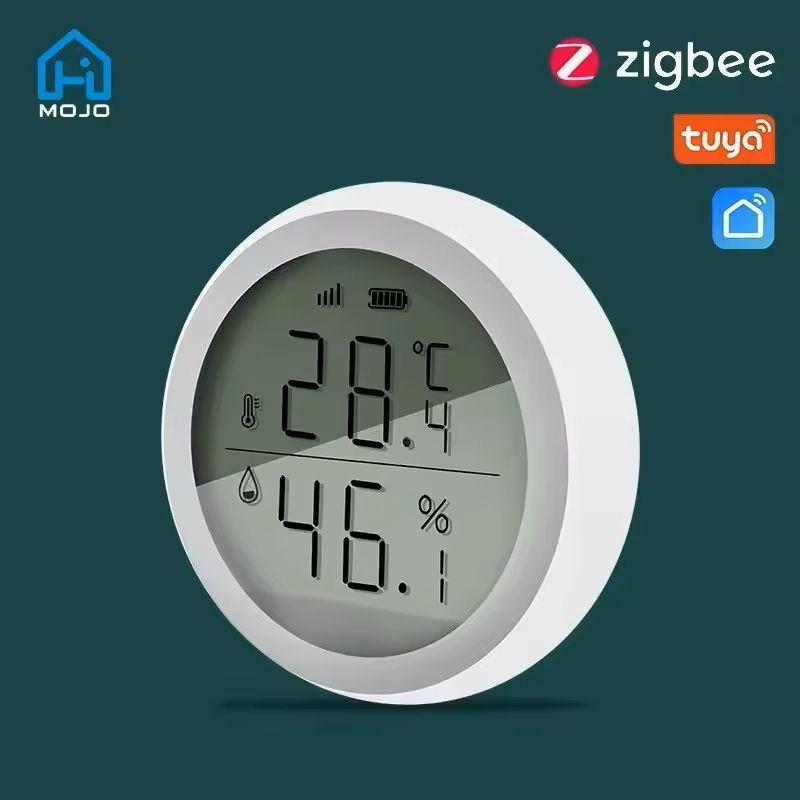 Smart Indoor Temperature and Humidity Sensor with LCD Display