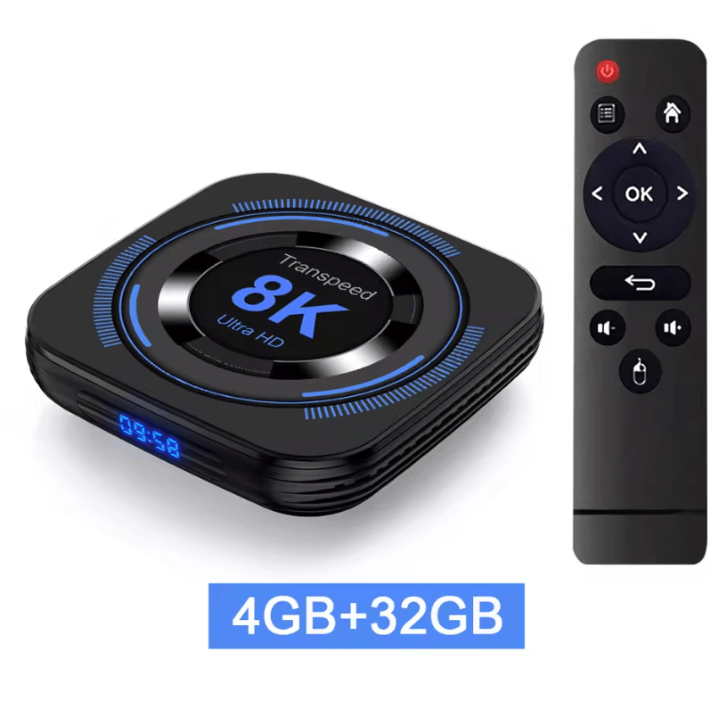 Transpeed Android TV Box With 8K Support And Dual WiFi Streaming 7
