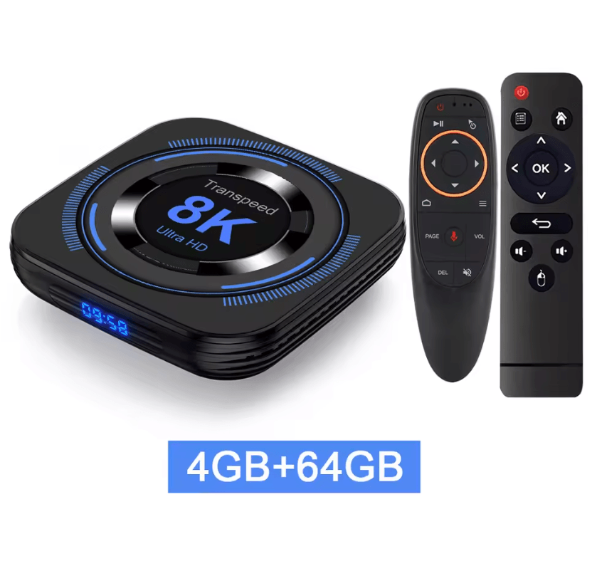 Transpeed Android TV Box With 8K Support And Dual WiFi Streaming 10