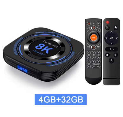 Transpeed Android TV Box With 8K Support And Dual WiFi Streaming 11