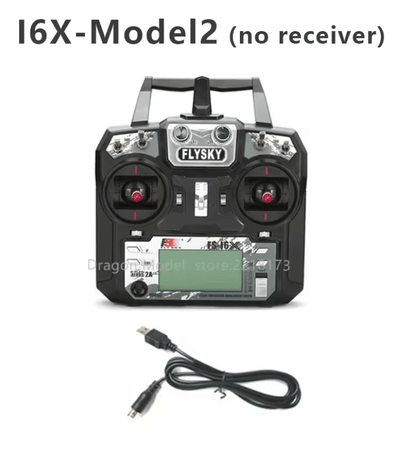 FLYSKY FS I6X Radio Transmitter With 10 Channel Receiver For RC Drones And Planes 2