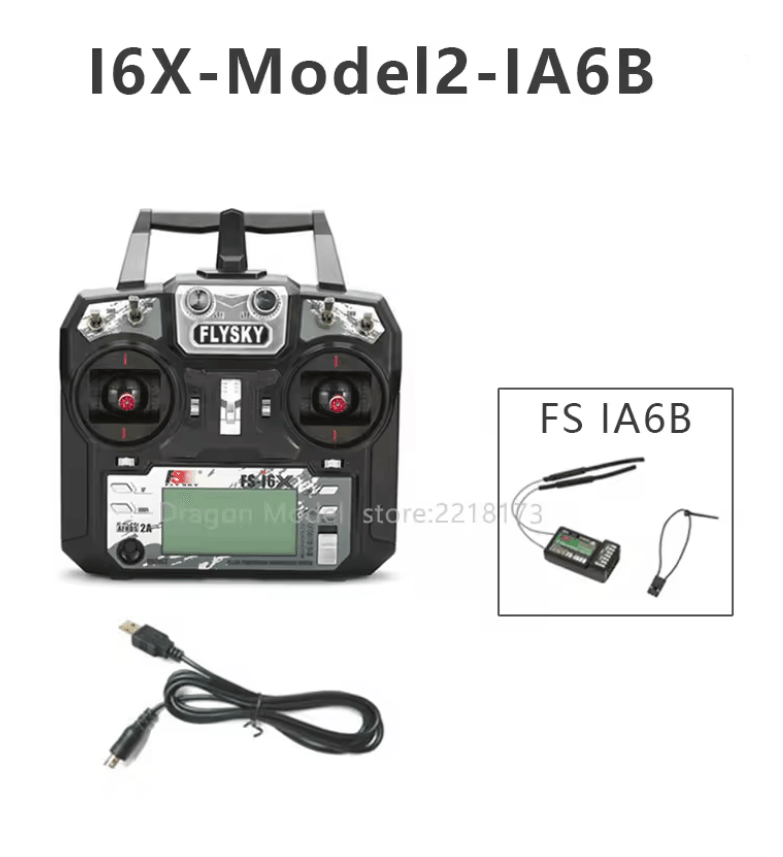 FLYSKY FS I6X Radio Transmitter With 10 Channel Receiver For RC Drones And Planes 3