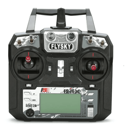 FLYSKY FS I6X Radio Transmitter with 10 Channel Receiver for RC Drones and Planes