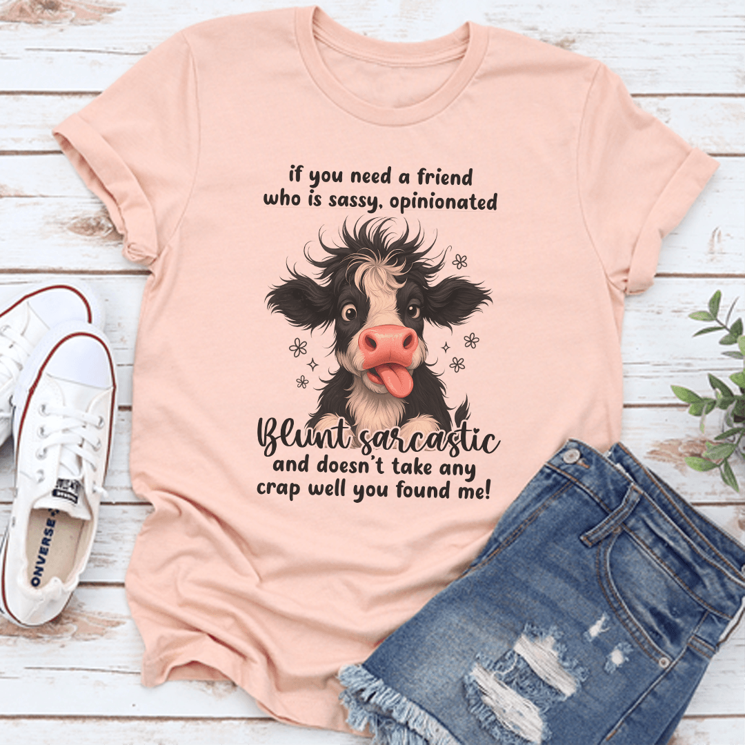 If You Need A Friend Who Is Sassy Tee