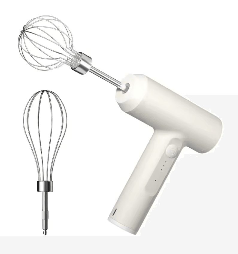 Wireless Electric Hand Mixer With 3 Speeds For Baking And Cooking 6