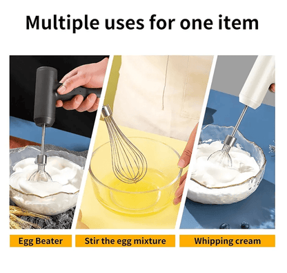 Wireless Electric Hand Mixer With 3 Speeds For Baking And Cooking 2