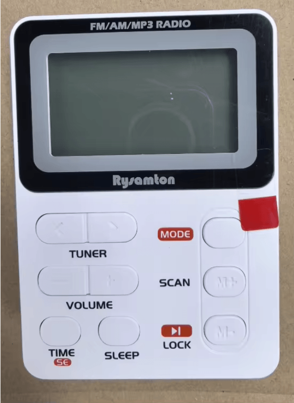 Yorek Portable AM FM Radio With MP3 Player And TF Card Support 2