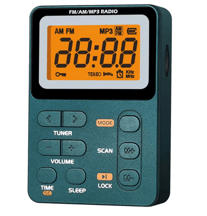 Yorek Portable AM FM Radio With MP3 Player And TF Card Support 1