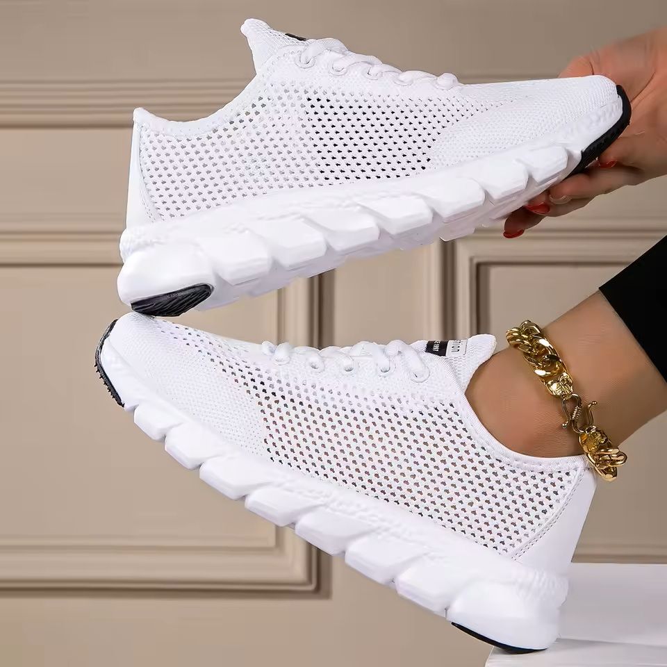 Women's Lightweight Woven Sports Shoes for Summer Comfort