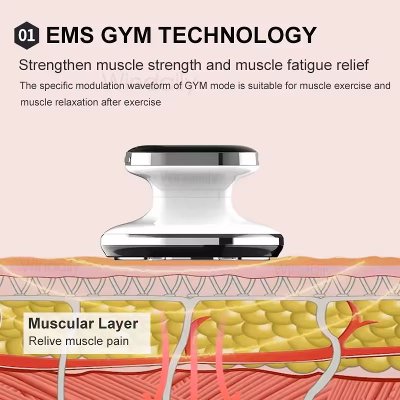 Body Slimming And LED Therapy Device With EMS And RF Technology 4