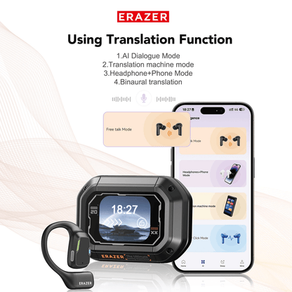 Erazer XP6 AI Bluetooth Earphones With Sleep Mode And Real Time Translation 2