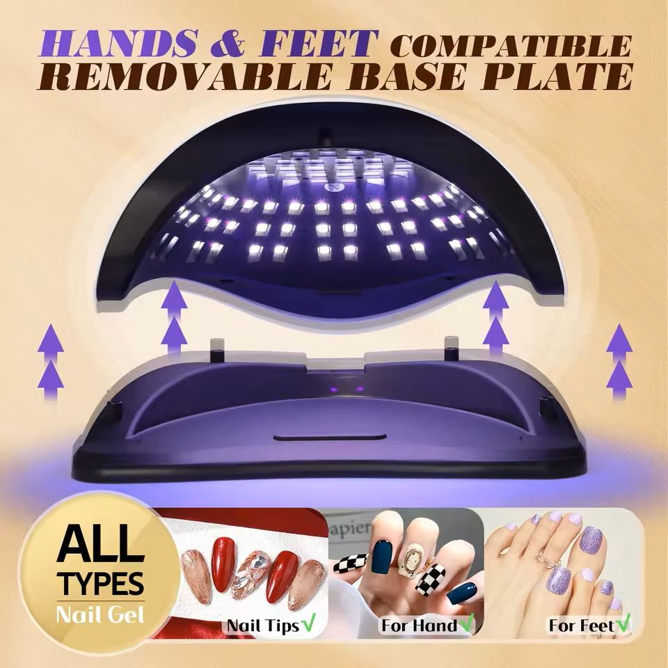 Professional LED UV Nail Lamp Dryer With Auto Sensor And 4 Timers 6