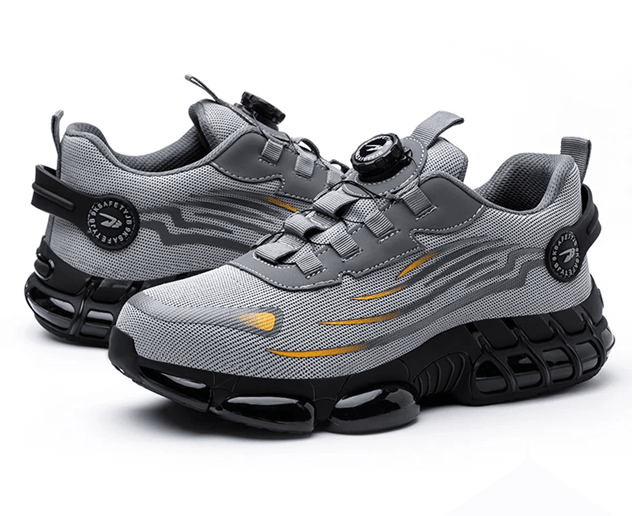 Mens Rotating Button Safety Shoes With Anti Smash And Anti Puncture Protection 3