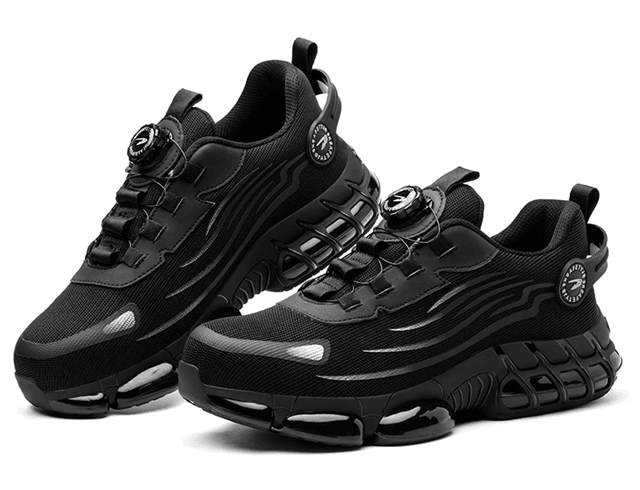 Mens Rotating Button Safety Shoes With Anti Smash And Anti Puncture Protection 2